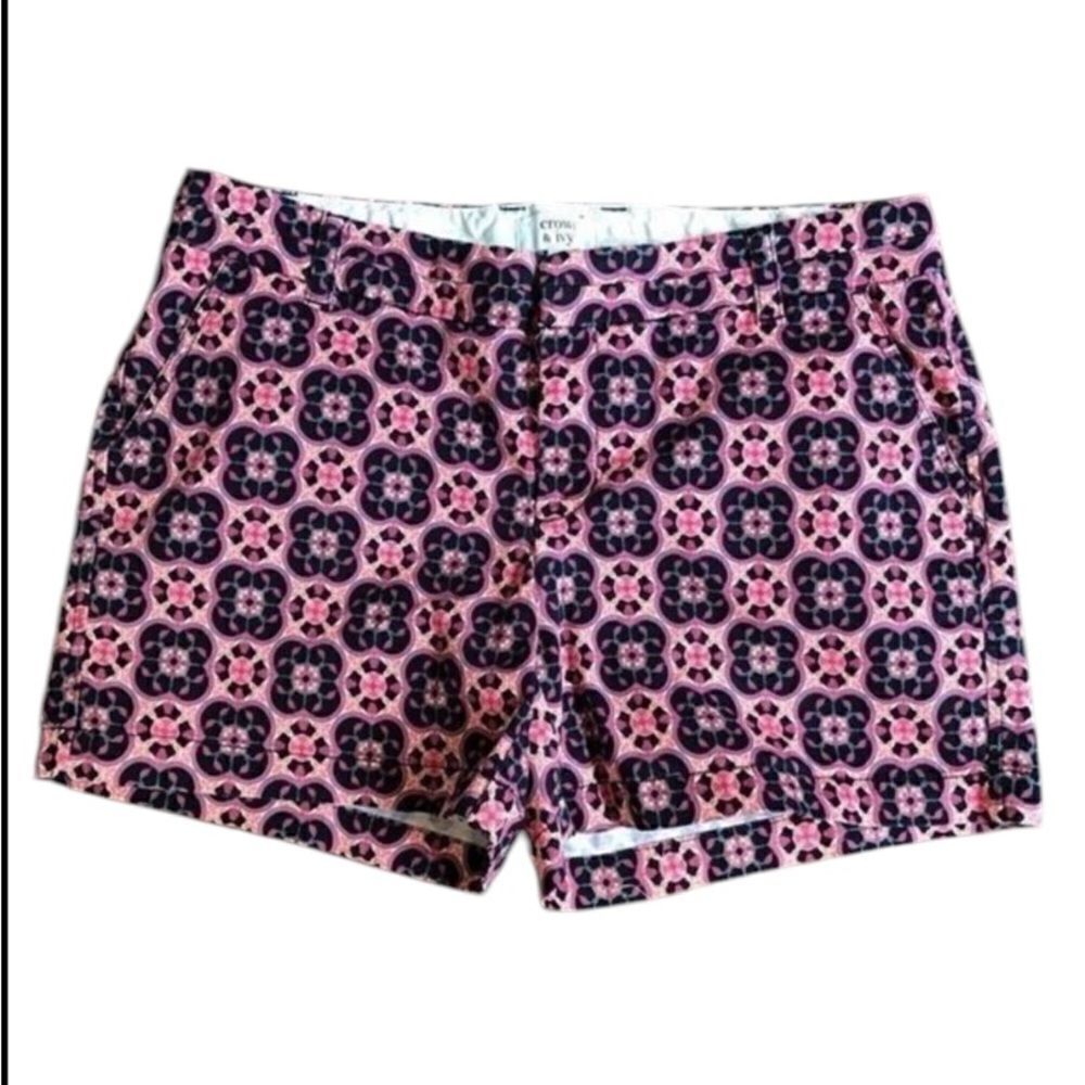 Crown & Ivy Kaleidoscope shorts Size 6